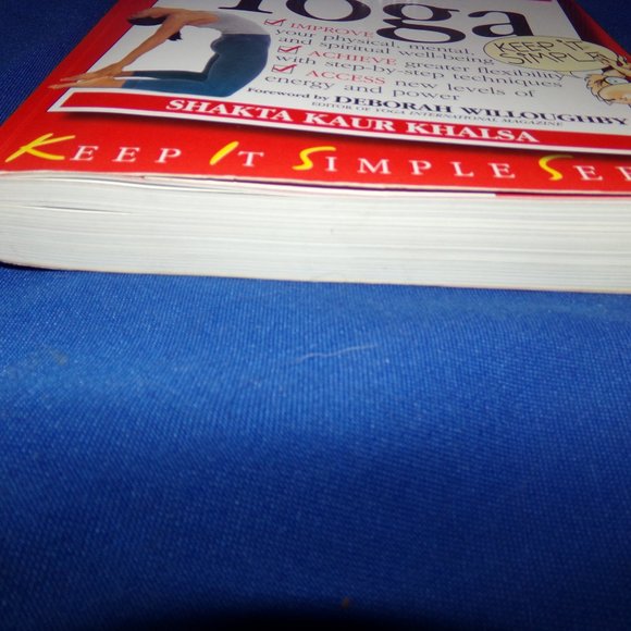 DK Keep It Simple Series (KISS) Yoga Book & New Purple 5 mm Yoga Mat - Picture 12 of 16